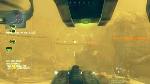 Kolejny i ostatni zestaw min pojawi się w (21), tuż pod najniższym z mostów, a w międzyczasie wzdłuż skały w (22) wybiegnie sporo nowych wrogów z RPG - 02 - I.E.D. | Strike Force - Opis przejścia | Call of Duty Black Ops II - Call of Duty: Black Ops II - poradnik do gry