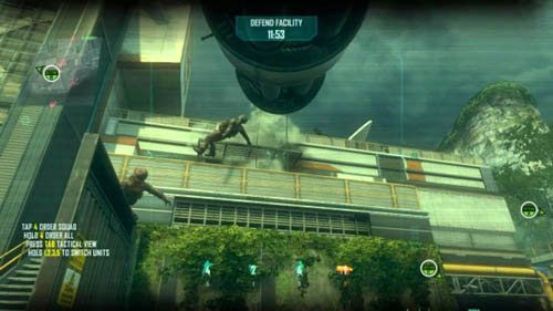 Na początek zostaw wszystkie wojska w miejscach, w których są, koniecznie jednak przełącz się na CLAW-a i ustaw go w (4) - 03 - FOB Spectre | Strike Force - Opis przejścia | Call of Duty Black Ops II - Call of Duty: Black Ops II - poradnik do gry