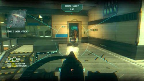 a także dwóch na górze - również po lewej (pierwszy obrazek powyżej) (20) i prawej (drugi obrazek powyżej) (21) - 03 - FOB Spectre | Strike Force - Opis przejścia | Call of Duty Black Ops II - Call of Duty: Black Ops II - poradnik do gry