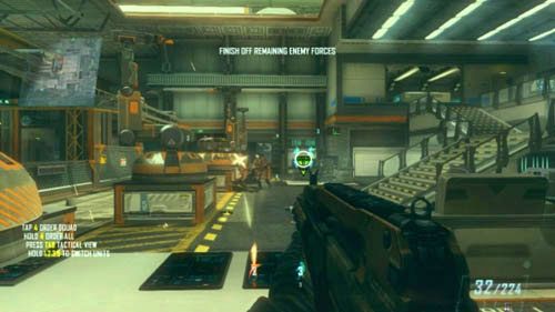 Kiedy czas dobiegnie końca, pozostanie ci tylko wybić wszystkich pozostałych przeciwników (obrazek powyżej) - 03 - FOB Spectre | Strike Force - Opis przejścia | Call of Duty Black Ops II - Call of Duty: Black Ops II - poradnik do gry