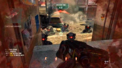 Możesz stanąć przy bramie w (8) (ustaw się w (12)) - 04 - Dispatch | Strike Force - Opis przejścia | Call of Duty Black Ops II - Call of Duty: Black Ops II - poradnik do gry