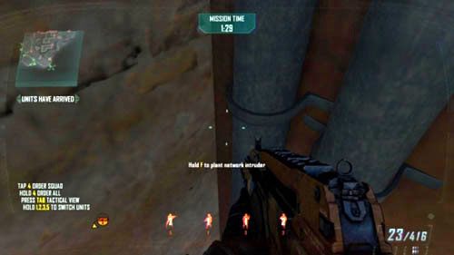 Po unieszkodliwieniu obu wieżyczek twoim zadaniem będzie postawienie modułu hakującego - 04 - Dispatch | Strike Force - Opis przejścia | Call of Duty Black Ops II - Call of Duty: Black Ops II - poradnik do gry