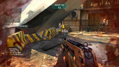 Kiedy moduł skończy pracę, musisz po prostu podbiec do (18), do tyłu VTOL-a (obrazek powyżej), aby zakończyć misję - 04 - Dispatch | Strike Force - Opis przejścia | Call of Duty Black Ops II - Call of Duty: Black Ops II - poradnik do gry