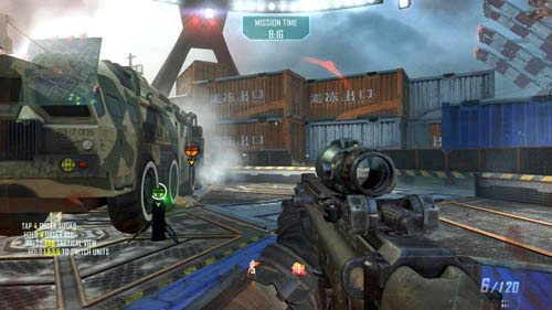 Innymi słowy, wrogowie nie mogą ci zniszczyć ani jednego modułu hakującego (obrazek powyżej) - 01 - Shipwreck | Strike Force - Wyzwania | Call of Duty Black Ops II - Call of Duty: Black Ops II - poradnik do gry