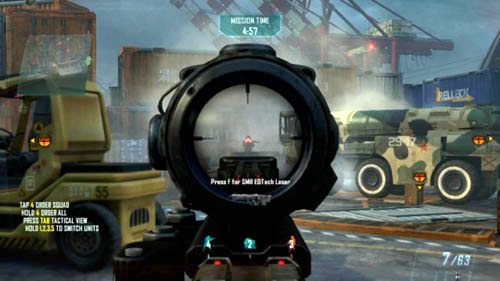 Dziesięć celnych strzałów w głowę to naprawdę niedużo - 01 - Shipwreck | Strike Force - Wyzwania | Call of Duty Black Ops II - Call of Duty: Black Ops II - poradnik do gry