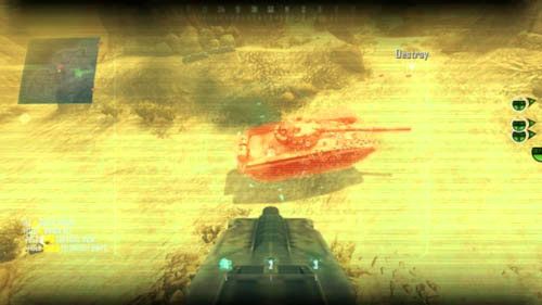 Kolejne dwa czołgi są przy pierwszych trzech zestawach min, po rozprawieniu się z pierwszymi falami wrogów na koniach (pierwszy i drugi obrazek powyżej) - 02 - I.E.D. | Strike Force - Wyzwania | Call of Duty Black Ops II - Call of Duty: Black Ops II - poradnik do gry