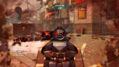 Przy celu tej misji jeździ około dziesięć wrogich ASD, pozostałe kręcą się po mapie - 04 - Dispatch | Strike Force - Wyzwania | Call of Duty Black Ops II - Call of Duty: Black Ops II - poradnik do gry