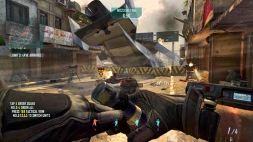 Pozostałe dwie są obok siebie (obrazek powyżej) i chronią twój cel - 04 - Dispatch | Strike Force - Wyzwania | Call of Duty Black Ops II - Call of Duty: Black Ops II - poradnik do gry