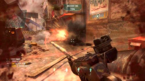 Przy celu tej misji jeździ około dziesięć wrogich ASD - 04 - Dispatch | Strike Force - Wyzwania | Call of Duty Black Ops II - Call of Duty: Black Ops II - poradnik do gry