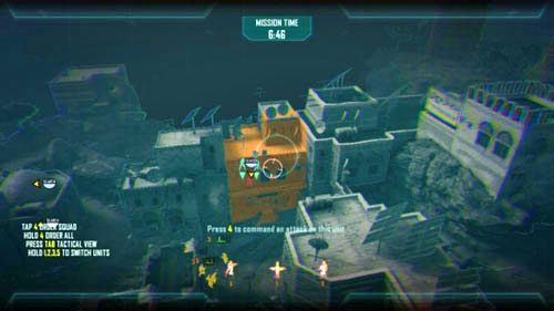 Od razu po sprawdzeniu pierwszej kryjówki wydaj rozkaz przeszukania drugiej (pierwszy obrazek powyżej) - 05 - Second Chance | Strike Force - Wyzwania | Call of Duty Black Ops II - Call of Duty: Black Ops II - poradnik do gry