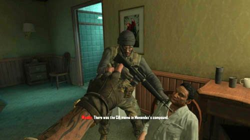 Jeśli nie przesłuchałeś Kravchenki do końca, ale znalazłeś pismo od CIA, Woods przypomni o piśmie wskazując Masona palcem (obrazek powyżej) - 07 - Suffer with Me | Decyzje, konsekwencje, zakończenia - Call of Duty: Black Ops II - poradnik do gry