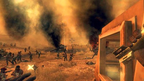 Cel: Mount the Buffel to lead the final push (Wejdź na Buffela, aby poprowadzić ostateczne natarcie) - 01 - Pyrrhic Victory | Misje - Opis przejścia | Call of Duty Black Ops II - Call of Duty: Black Ops II - poradnik do gry