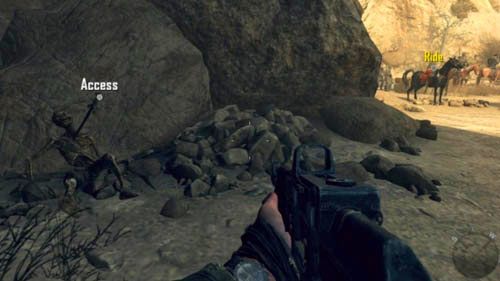 Cel: Follow Zhao to the Mujahideen base (Podążaj za Zhao do bazy Mudżahedinów) - 03 - Old Wounds | Misje - Opis przejścia | Call of Duty Black Ops II - Call of Duty: Black Ops II - poradnik do gry