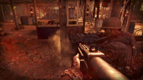 Nie biegnij na plac naprzeciwko, tylko skieruj się pod budynek po lewej (obrazek powyżej) - 04 - Time and Fate | Misje - Opis przejścia | Call of Duty Black Ops II - Call of Duty: Black Ops II - poradnik do gry