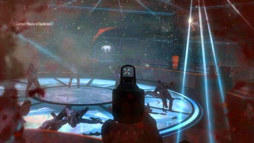 Czekają tu na ciebie cztery efektowne spowolnienia, podczas których będziesz musiał zabijać wrogich najemników - 06 - Karma | Misje - Opis przejścia | Call of Duty Black Ops II - Call of Duty: Black Ops II - poradnik do gry