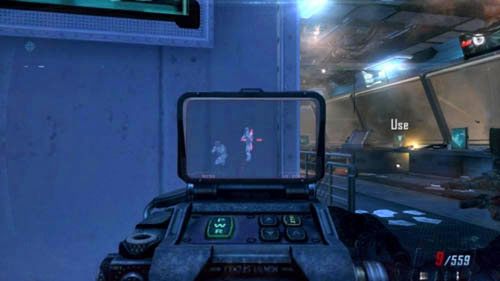 Uważaj na nowych wrogów - mogą tu wbiec przez lewe drzwi - 09 - Odysseus | Misje - Opis przejścia | Call of Duty Black Ops II - Call of Duty: Black Ops II - poradnik do gry