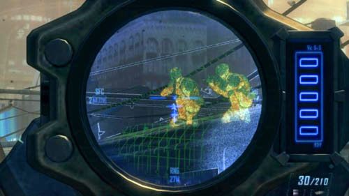 Ukryj się przy tylnych kołach ciężarówki po lewej i spójrz na ulicę - 10 - Cordis Die | Misje - Opis przejścia | Call of Duty Black Ops II - Call of Duty: Black Ops II - poradnik do gry