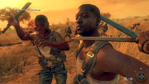 Najłatwiej ukończyć to wyzwanie na początku misji, kiedy tylko odczepisz się od drabinki przymocowanej do transportera - 01 - Pyrrhic Victory | Misje - Wyzwania | Call of Duty Black Ops II - Call of Duty: Black Ops II - poradnik do gry