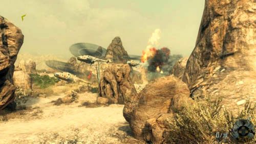 Śmigłowce zaczną lądować w czterech różnych miejscach i wysadzać piechotę, musisz więc uważać, by nikt cię nie zastrzelił - 03 - Old Wounds | Misje - Wyzwania | Call of Duty Black Ops II - Call of Duty: Black Ops II - poradnik do gry