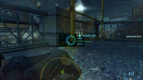 Przed drugą próbą koniecznie padnij - jeśli tego nie zrobisz, zostaniesz wykryty przez patrolujący śmigłowiec - 05 - Fallen Angel | Misje - Wyzwania | Call of Duty Black Ops II - Call of Duty: Black Ops II - poradnik do gry