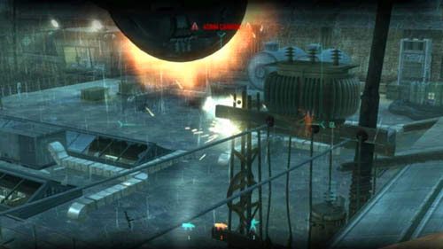 Kiedy zaliczysz poprzednie wyzwanie, nie strzelaj już do nikogo, tylko wycofaj CLAW-a w miejsce, w którym objąłeś nad nim kontrolę - dzięki temu upewnisz się, że nic mu się nie stanie - 05 - Fallen Angel | Misje - Wyzwania | Call of Duty Black Ops II - Call of Duty: Black Ops II - poradnik do gry