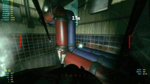 Będzie tu punkt kontrolny, więc jeśli przez przypadek spadniesz, zaczniesz właśnie w tym miejscu - 06 - Karma | Misje - Wyzwania | Call of Duty Black Ops II - Call of Duty: Black Ops II - poradnik do gry