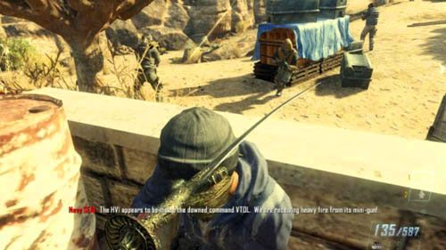 Teraz pozostaje ci tylko zabijać w walce wręcz przeciwników, aż otrzymasz komunikat o ukończeniu wyzwania (obrazek powyżej) - 08 - Achilles Veil | Misje - Wyzwania | Call of Duty Black Ops II - Call of Duty: Black Ops II - poradnik do gry