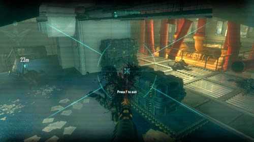 Gdyby jakimś cudem wrogom udało się zniszczyć pierwszą wieżyczkę (musiałbyś naprawdę ociągać się z ich zabijaniem), jest jeszcze druga - 09 - Odysseus | Misje - Wyzwania | Call of Duty Black Ops II - Call of Duty: Black Ops II - poradnik do gry