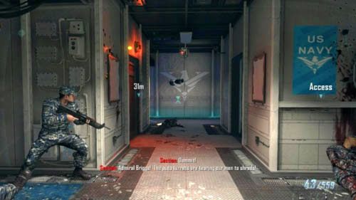 Druga będzie nieco dalej, kiedy rozdzielisz się z Salazarem, wyjdziesz na zewnątrz, pokonasz wrogów i z powrotem wejdziesz do środka - 09 - Odysseus | Misje - Wyzwania | Call of Duty Black Ops II - Call of Duty: Black Ops II - poradnik do gry