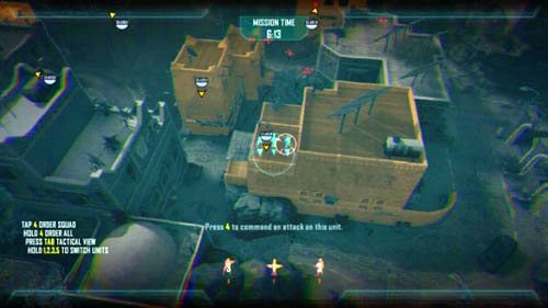 Oddziały żołnierzy będą pojawiać się w (1) i (2) - 05 - Second Chance | Strike Force - Opis przejścia | Call of Duty Black Ops II - Call of Duty: Black Ops II - poradnik do gry