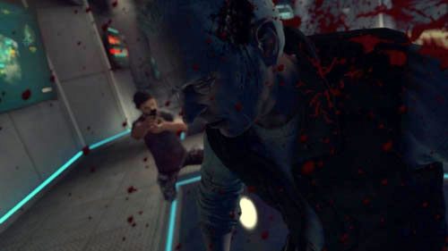 Farid, widząc to, wyciągnie broń i zastrzeli DeFalco (obrazki powyżej) - 09 - Odysseus (mostek) | Decyzje, konsekwencje, zakończenia - Call of Duty: Black Ops II - poradnik do gry