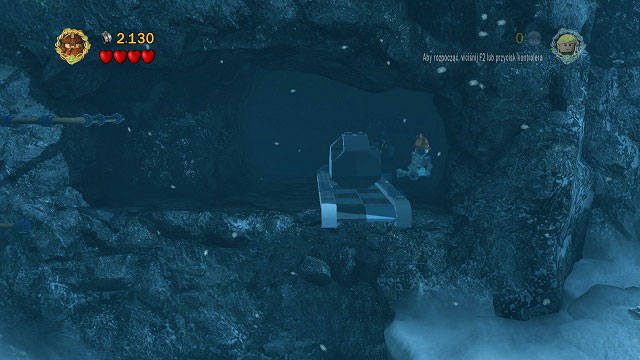 #3 - Na tyłach pierwszego obozowiska, zaraz obok namiotu - Przełęcz Caradhras | Znajdźki | LEGO The Lord of the Rings - LEGO The Lord of the Rings: Władca Pierścieni - poradnik do gry