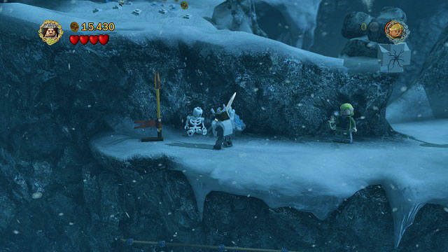 #3 - Podczas lawiny - Przełęcz Caradhras | Znajdźki | LEGO The Lord of the Rings - LEGO The Lord of the Rings: Władca Pierścieni - poradnik do gry