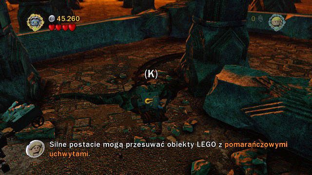 W tej samej lokacji co minizestaw numer 4 - Moria | Znajdźki | LEGO The Lord of the Rings - LEGO The Lord of the Rings: Władca Pierścieni - poradnik do gry