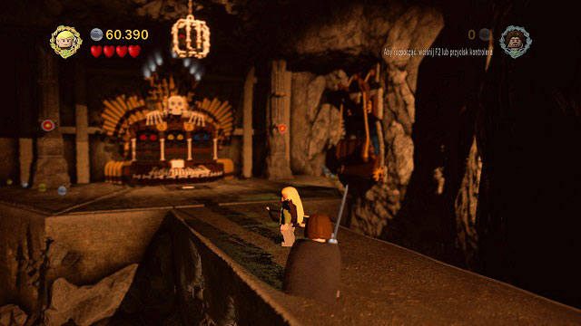 Wewnątrz oddajemy dwa strzały do każdej tarczy i zbieramy mini zestaw - Moria | Znajdźki | LEGO The Lord of the Rings - LEGO The Lord of the Rings: Władca Pierścieni - poradnik do gry