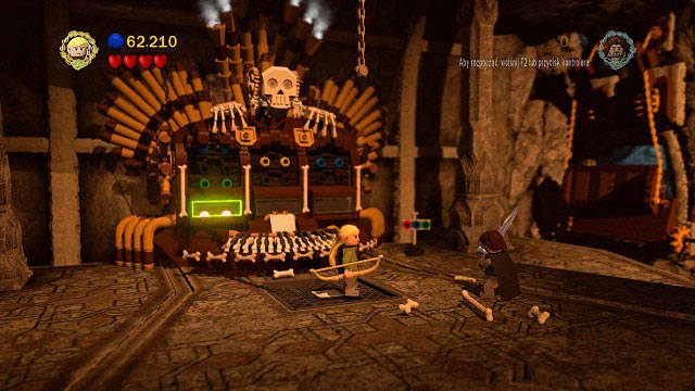 Podchodzimy do maszyny i rozpoczynamy grę - Moria | Znajdźki | LEGO The Lord of the Rings - LEGO The Lord of the Rings: Władca Pierścieni - poradnik do gry