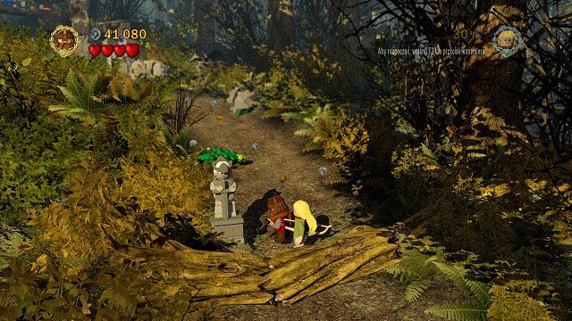 #6 - Na samym końcu ścieżki Aragorna, w ruinach - Amon Hen (01 - 05) | Znajdźki | LEGO The Lord of the Rings - LEGO The Lord of the Rings: Władca Pierścieni - poradnik do gry