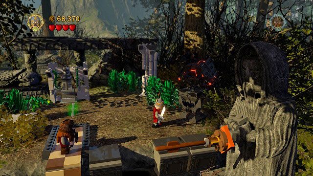 Potrzebujemy: lina, magia - Amon Hen (01 - 05) | Znajdźki | LEGO The Lord of the Rings - LEGO The Lord of the Rings: Władca Pierścieni - poradnik do gry