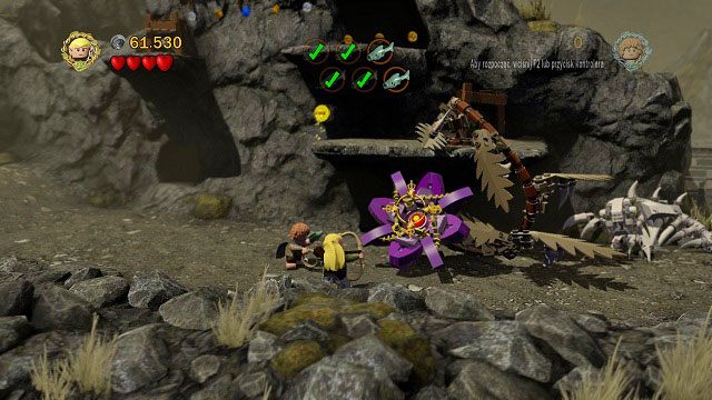 Potrzebujemy: topór - Obłaskawienie Golluma | Znajdźki | LEGO The Lord of the Rings - LEGO The Lord of the Rings: Władca Pierścieni - poradnik do gry