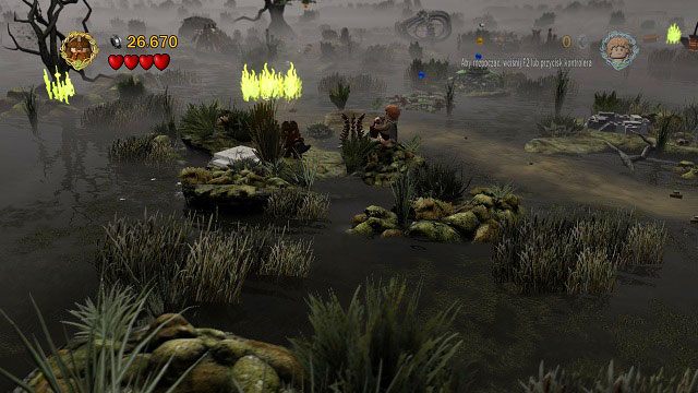 #5 - Znajduje się na drodze do wielkiego szkieletu - Martwe Bagna | Znajdźki | LEGO The Lord of the Rings - LEGO The Lord of the Rings: Władca Pierścieni - poradnik do gry