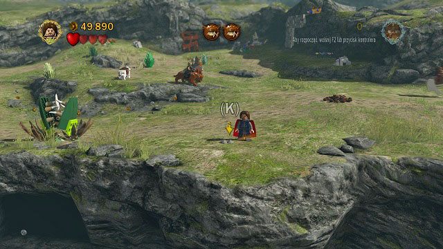 Musimy znaleźć jeszcze trzy inne elementy zanim zdobędziemy skarb - Atak Wargów | Znajdźki | LEGO The Lord of the Rings - LEGO The Lord of the Rings: Władca Pierścieni - poradnik do gry