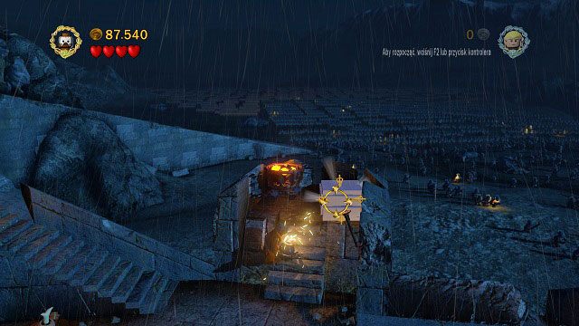 Podczas walki przy zniszczonym murze - Helmowy Jar | Znajdźki | LEGO The Lord of the Rings - LEGO The Lord of the Rings: Władca Pierścieni - poradnik do gry