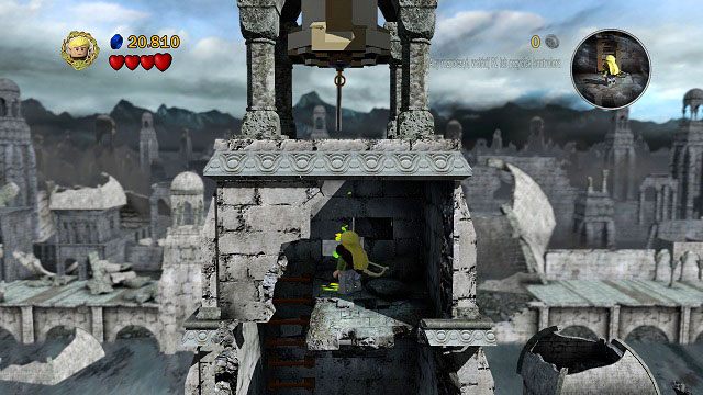 W miejscu, gdzie znaleźliśmy miecz - Osgiliath | Znajdźki | LEGO The Lord of the Rings - LEGO The Lord of the Rings: Władca Pierścieni - poradnik do gry