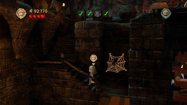 Potrzebujemy: bomba, wędka - Cirith Ungol | Znajdźki | LEGO The Lord of the Rings - LEGO The Lord of the Rings: Władca Pierścieni - poradnik do gry