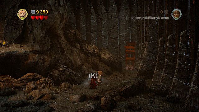 Klucz do skrzyni znajdziemy kawałek na południe, zakopany pod ziemią - Czarna Brama | Znajdźki | LEGO The Lord of the Rings - LEGO The Lord of the Rings: Władca Pierścieni - poradnik do gry