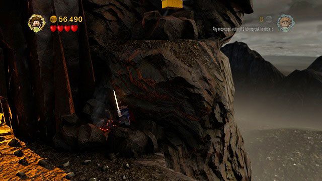 Na prawo od schematu znajdziemy niewielki klocek LEGO Morgulu - Góra Przeznaczenia | Znajdźki | LEGO The Lord of the Rings - LEGO The Lord of the Rings: Władca Pierścieni - poradnik do gry