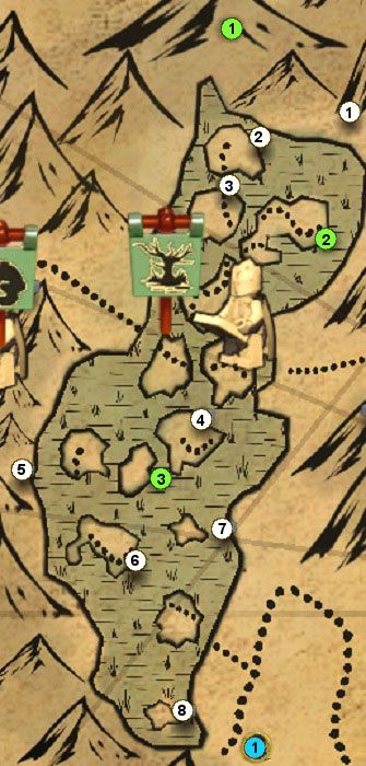 #1 - Martwe Bagna | Śródziemie | LEGO The Lord of the Rings - LEGO The Lord of the Rings: Władca Pierścieni - poradnik do gry