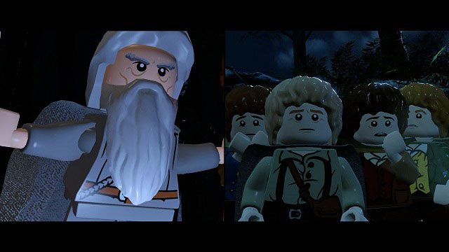 Akcja gry przeniesie się automatycznie do Orthanku - siedziby Sarumana - Czarny Jeździec | Opis przejścia - Akt I | LEGO The Lord of the Rings - LEGO The Lord of the Rings: Władca Pierścieni - poradnik do gry