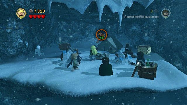 Znajdujemy się w obozowisku - Przełęcz Caradhras | Opis przejścia - Akt I | LEGO The Lord of the Rings - LEGO The Lord of the Rings: Władca Pierścieni - poradnik do gry