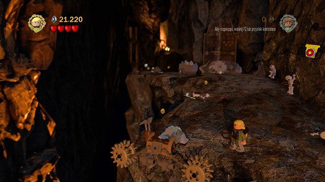 Po odzyskaniu kontroli nad drużyną powinniśmy udać się w prawo - Moria | Opis przejścia - Akt I | LEGO The Lord of the Rings - LEGO The Lord of the Rings: Władca Pierścieni - poradnik do gry
